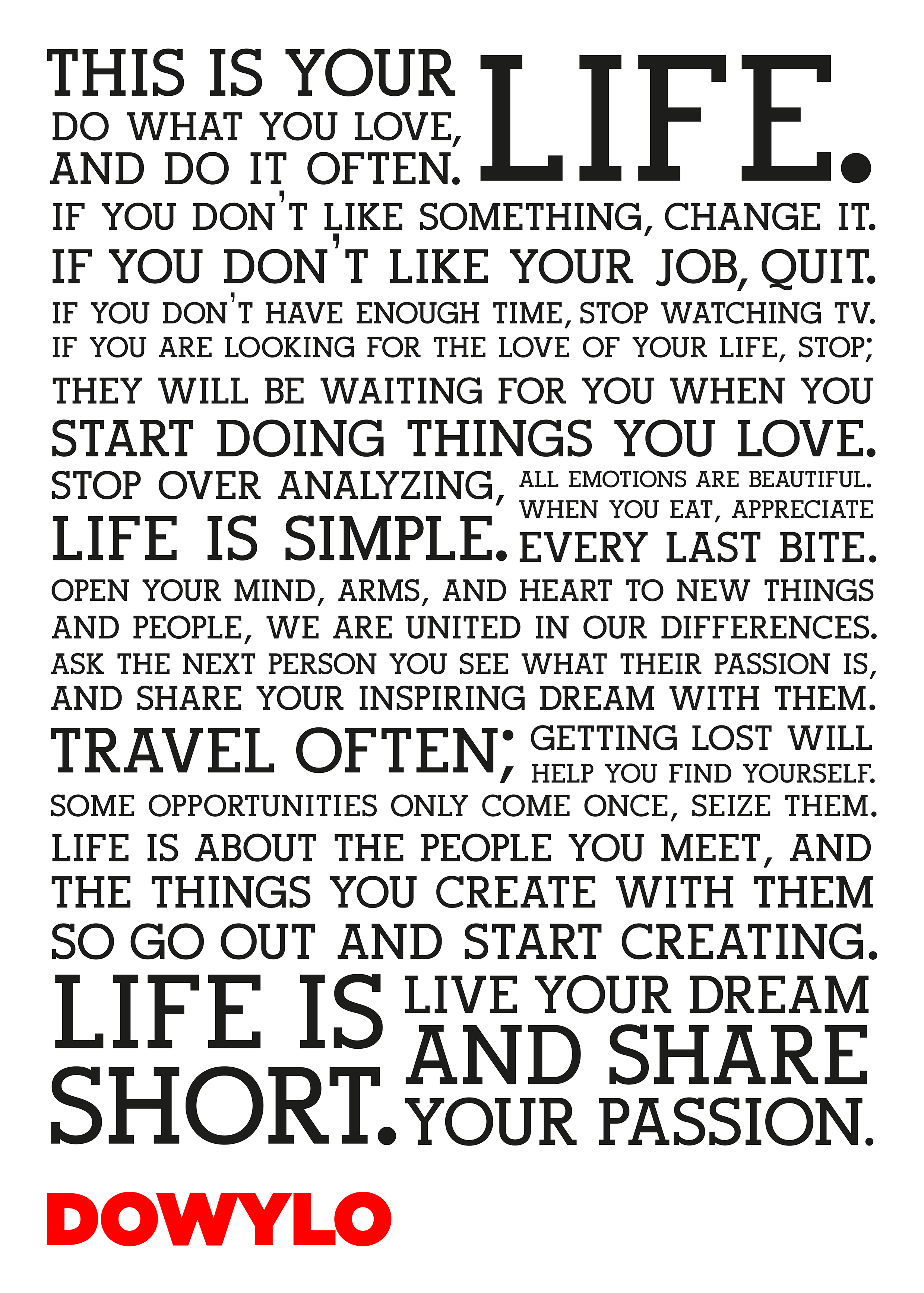 The Holstee Manifesto